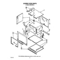 KitchenAid KEBS276WBL3 lower oven diagram