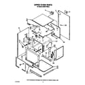 KitchenAid KEBS277WWH2 upper oven diagram