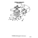 KitchenAid KEBS277WWH2 internal oven diagram