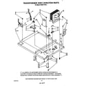 KitchenAid KEMI371TBL3 transformer and capacitor diagram