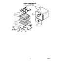 KitchenAid KEBS177WWH1 oven liner diagram