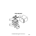 KitchenAid KEBI141WBL1 oven liner diagram