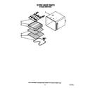 KitchenAid KEBI241WBL1 oven liner diagram