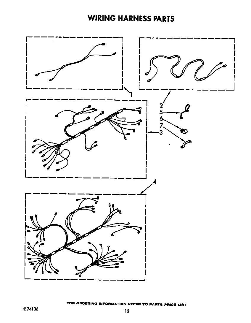 KitchenAid KEBI241WBL1 wiring harness diagram