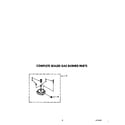 KitchenAid KGCT365TWH0 complete sealed gas burner diagram