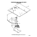 KitchenAid KEBI141WBL0 component shelf diagram