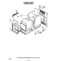 KitchenAid KGBS146SBL0 cabinet diagram