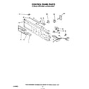 KitchenAid KEBS145SBL1 control panel diagram