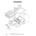 KitchenAid KEBS145SBL1 oven liner diagram