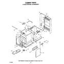 KitchenAid KEBS145SBL1 cabinet diagram