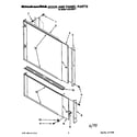KitchenAid KUDJ230Y1 door and panel diagram