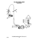 KitchenAid KUDA22ST3 fill and overfill diagram