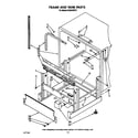 KitchenAid KUDA22ST3 frame and tank diagram