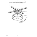 KitchenAid KUDI22GT0 lower washarm and strainer diagram