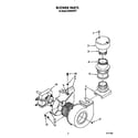 KitchenAid KUDB220T2 blower diagram