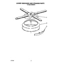 KitchenAid KUDB220T2 lower washarm and strainer diagram