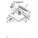 KitchenAid KUDI220T1 door and latch diagram