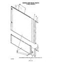 KitchenAid 4KUDA220T0 door and panel diagram