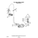 KitchenAid 4KUDA220T0 fill and overfill diagram