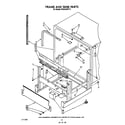 KitchenAid 4KUDA220T0 frame and tank diagram