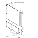 KitchenAid 4KUDI220T0 door and panel diagram