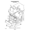 KitchenAid 4KUDI220T0 frame and tank diagram