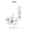 KitchenAid KPDC610S3 blower diagram