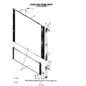 KitchenAid KUDB210S1 door and panel diagram