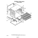 Whirlpool SF5100SRW0 internal oven diagram