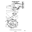Whirlpool LA6000XPW3 machine base diagram