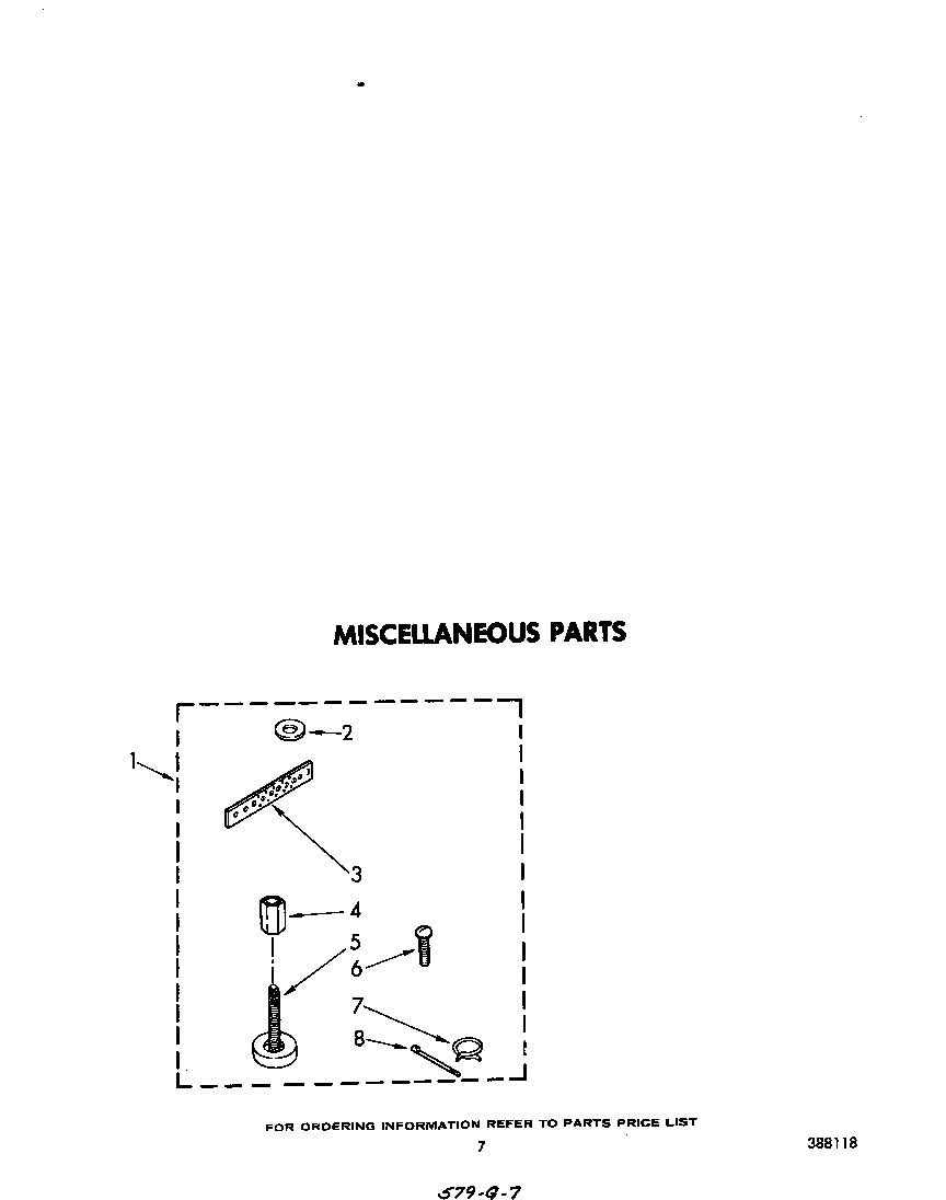 Whirlpool LA5430XPW3 miscellaneous diagram