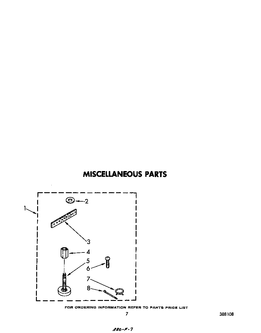Whirlpool LA6500XPW2 miscellaneous diagram