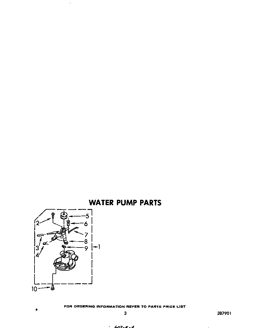 Whirlpool LA6800XPW1 water pump diagram