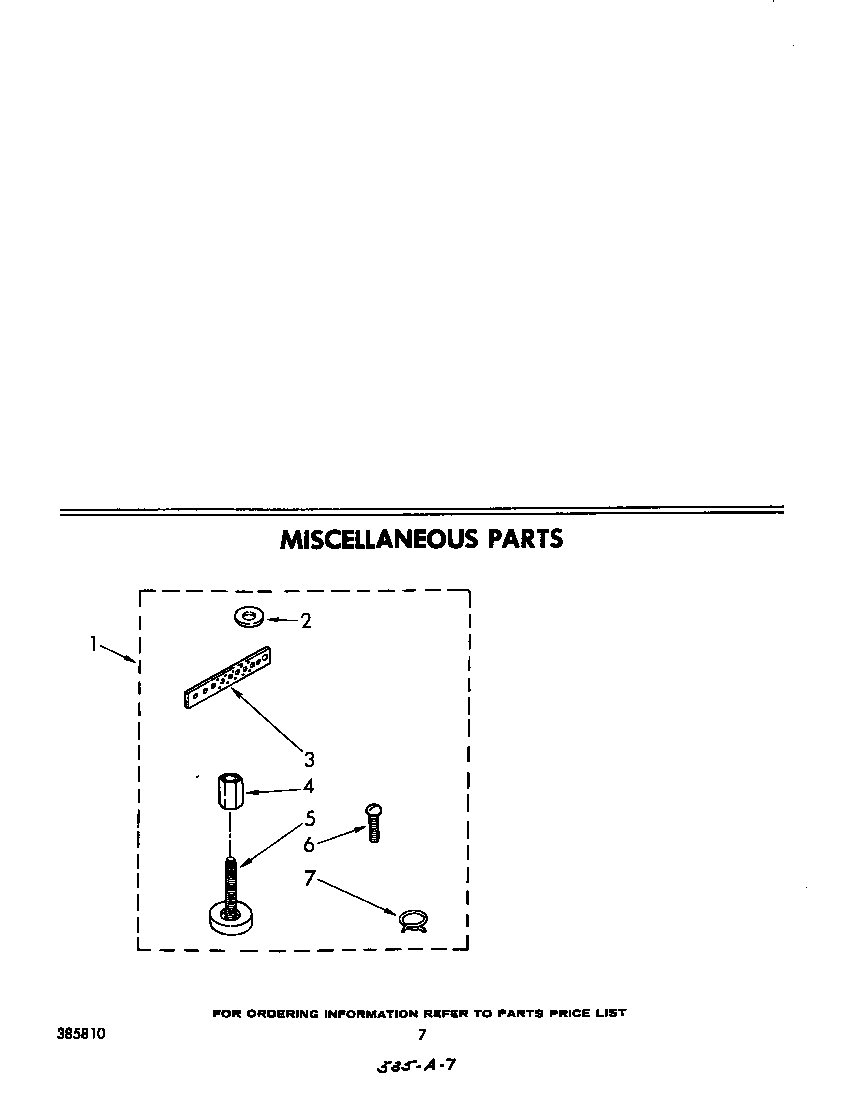 Whirlpool LA5460XMW0 miscellaneous diagram