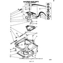 Whirlpool LA7400XMW1 machine base diagram