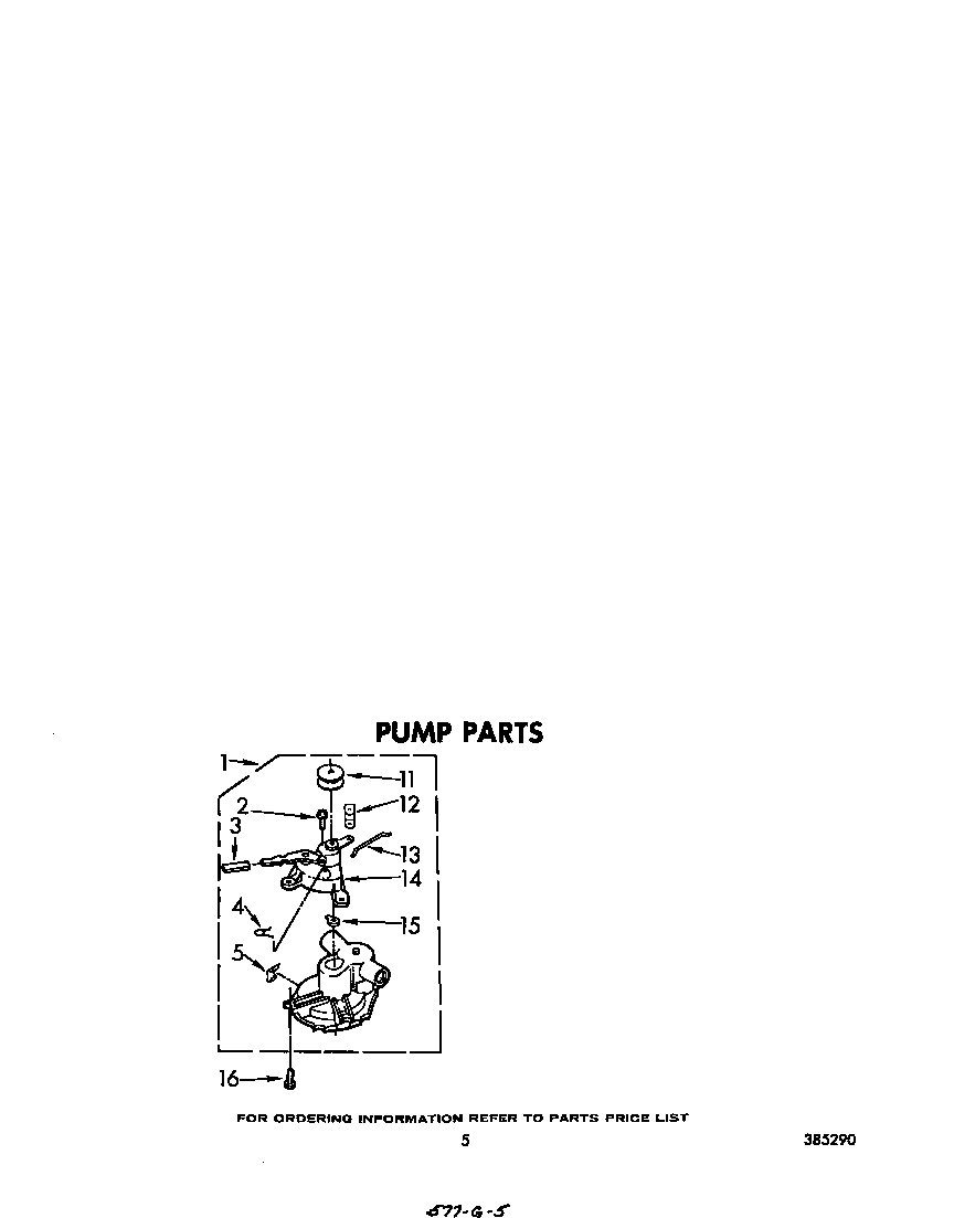 Whirlpool CA1300XMW0 pump diagram