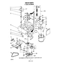 Whirlpool 9CFA2000W6 drive diagram