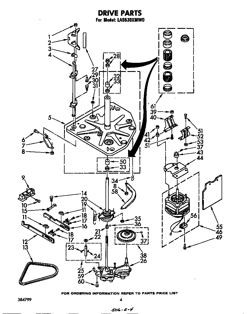 Whirlpool LA5530XMW0 drive diagram