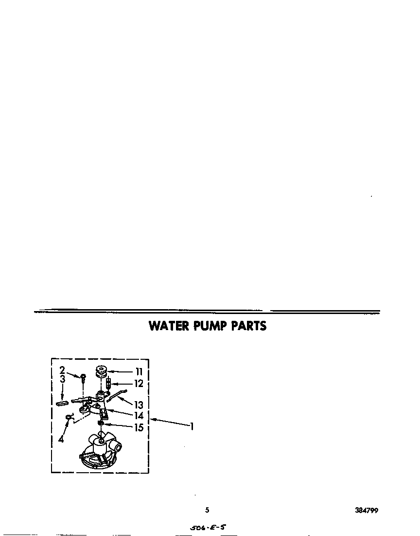 Whirlpool LA5530XMW0 water pump diagram