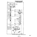 Whirlpool LB5500XKW0 gearcase diagram