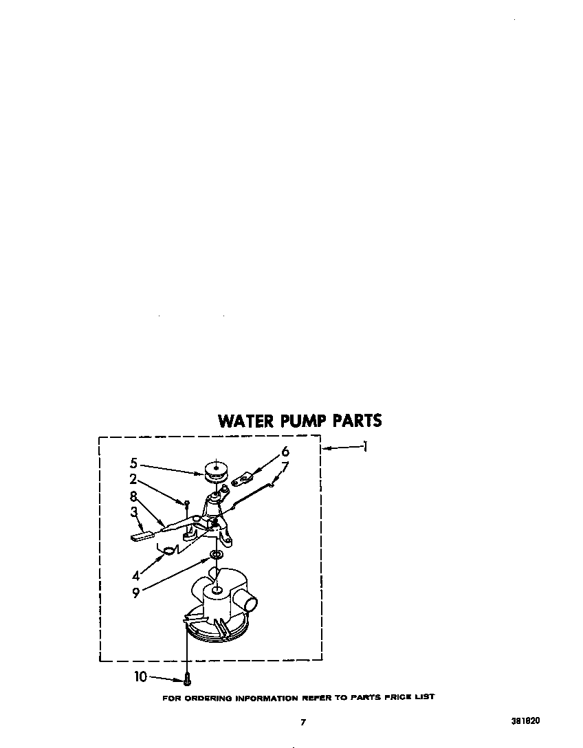 Whirlpool LC4900XKW0 water pump diagram