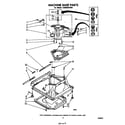 Whirlpool LA5000XPW0 machine base diagram