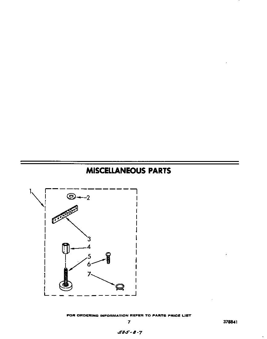 Whirlpool LA7400XMW3 miscellaneous diagram