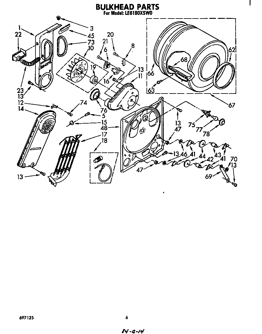 Whirlpool LE6100XSW0 null diagram
