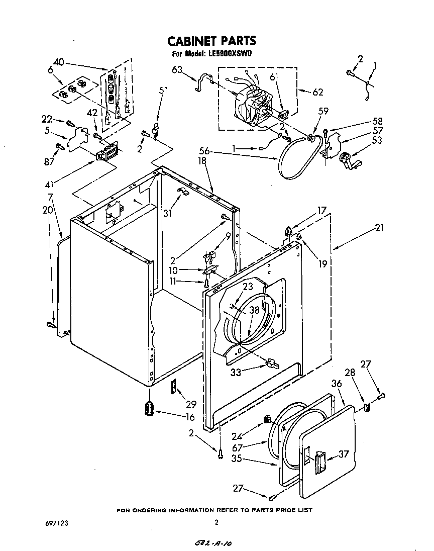 Whirlpool LE5900XSW0 null diagram