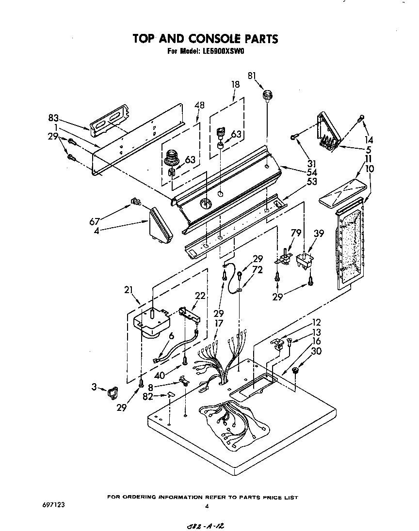 Whirlpool LE5900XSW0 null diagram