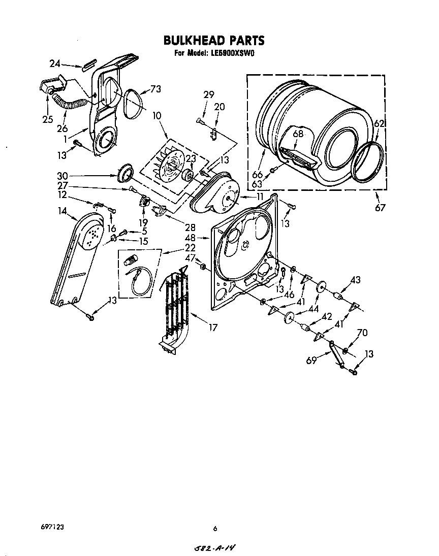 Whirlpool LE5900XSW0 null diagram