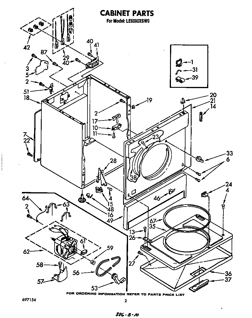 Whirlpool LE6090XSW0 null diagram