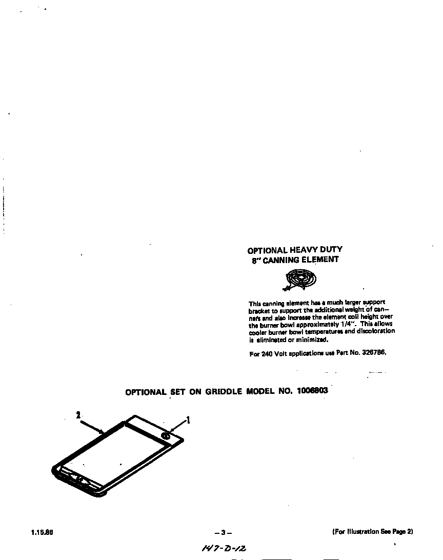 Roper 2414W2A ^canning element diagram