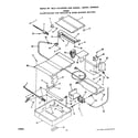 Roper 1346W0A broiler and oven burner diagram